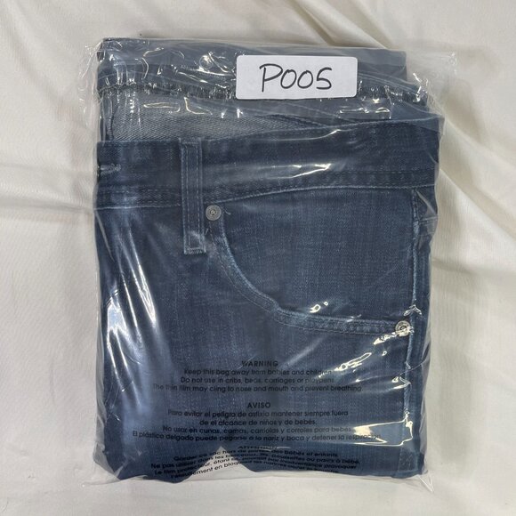 AG Adriano Goldschmied Mens 33x30 Actual The Matchbox Slim Straight Jeans Dark - Picture 12 of 12